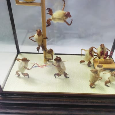 老北京传统手工艺品毛猴