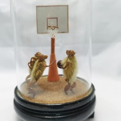 老北京毛猴艺术品