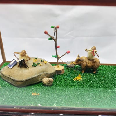 非遗老北京毛猴制作