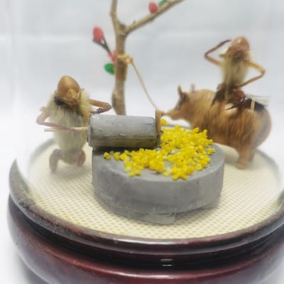 北京非遗手工品毛猴