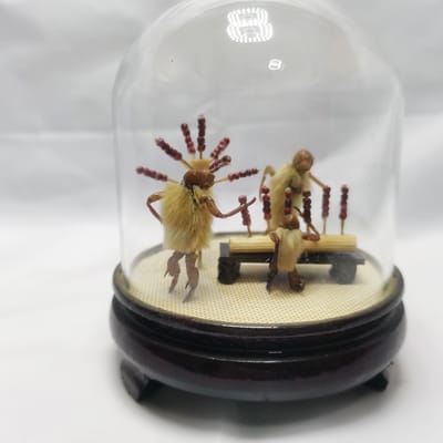 老北京毛猴工艺品