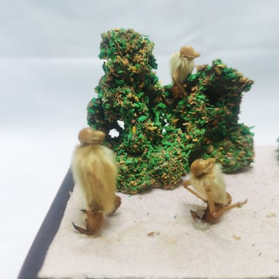 北京毛猴的制作材料