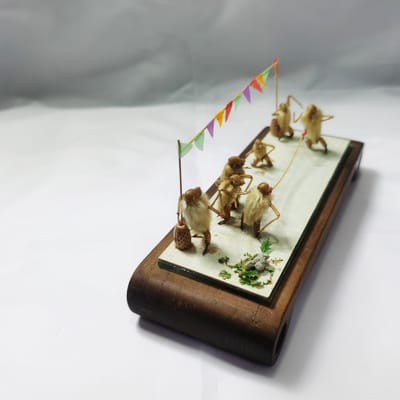 北京毛猴制作过程