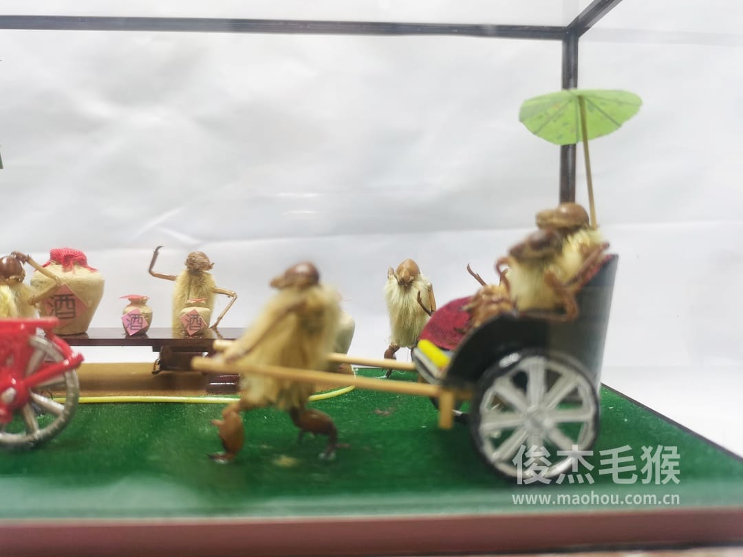菜市场_大型北京毛猴作品2