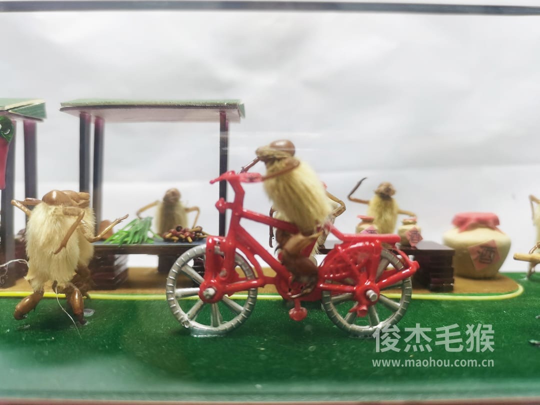 菜市场_大型北京毛猴作品3