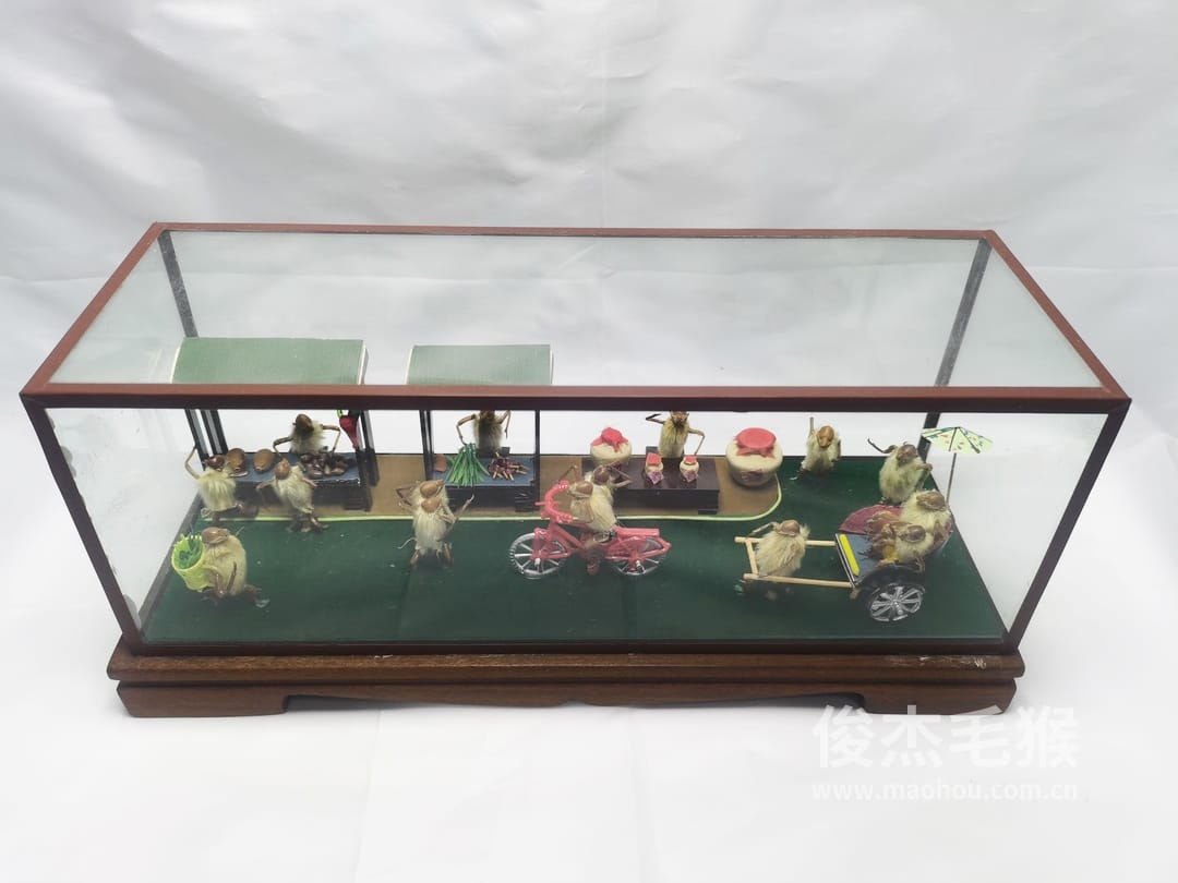 菜市场_大型北京毛猴作品6